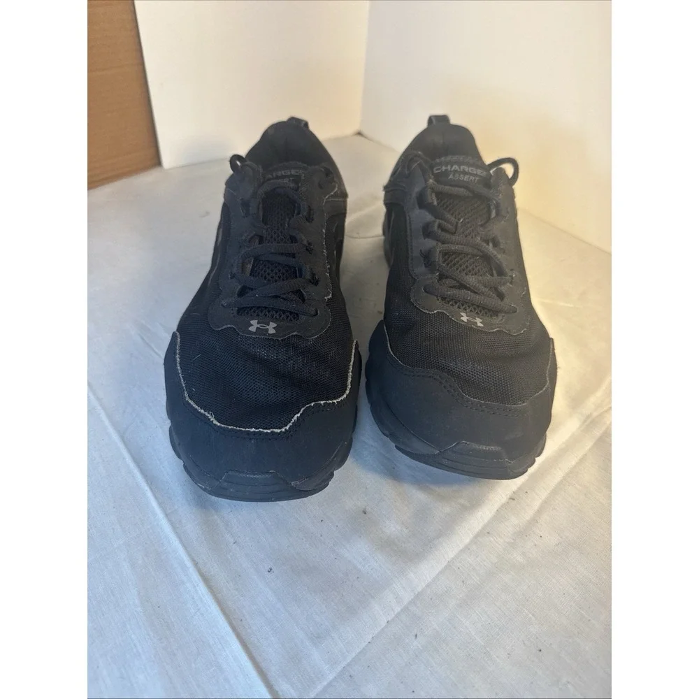 Size 9.5 - Under Armour Charged Assert 8 Marble Black